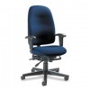 GRANADA SERIES HIGH-BACK MULTI-TILTER CHAIR, OLEFIN FABRIC, NAVY BLUE