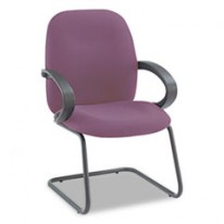 ENTERPRISE SERIES SIDE ARM CHAIR, OLEFIN FABRIC, BURGUNDY