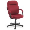 HIGH-BACK SWIVEL/TILT CHAIR, BACK: 21-1/4 X 19-1/2 X 23-3/4, BURGUNDY