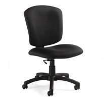 SUPRA X MEDIUM-BACK TASK CHAIR, ASPHALT UPHOLSTERY FABRIC