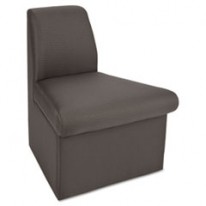 BRADEN CORNER UNIT CHAIR W/60-DEGREE OUTSIDE, 24 X 27-1/2 X 30, CHARCOAL GRAY