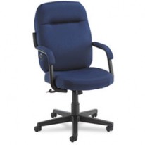 EXECUTIVE HIGH-BACK SWIVEL/TILT CHAIR, SEAT: 21-1/4 X 19-1/2, CHARCOAL