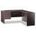 GENOA SERIES LEFT PEDESTAL DESK, 60W X 30D X 29H, DARK ESPRESSO