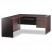 GENOA SERIES RIGHT PEDESTAL DESK, 60W X 30D X 29H, DARK ESPRESSO