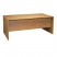 GENOA SERIES DOUBLE PEDESTAL DESK, 72W X 36D X 29H, OAK