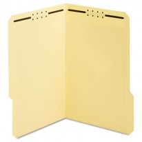 MANILA FOLDERS, TWO FASTENERS, 1/3 TAB, LEGAL, 50/BOX