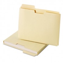 EXPANDING FILE FOLDER POCKET, LETTER, 11 POINT MANILA, 10/PACK