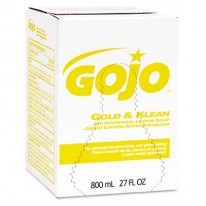 GOLD & KLEAN LOTION SOAP BAG-IN-BOX DISPENSER REFILL, FRESH LIQUID, 800ML