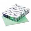 FORE MP RECYCLED COLORED PAPER, 20LB, 8-1/2 X 11, GREEN, 500 SHEETS/REAM
