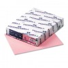 FORE MP RECYCLED COLORED PAPER, 20LB, 8-1/2 X 11, PINK, 500 SHEETS/REAM