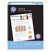 OFFICE PAPER, 92 BRIGHTNESS, 20LB, 8-1/2 X 14, WHITE, 500 SHEETS/REAM