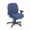 3500 SERIES PYRAMID INTENSIVE USE MANAGERIAL TASK CHAIR, BLUE UPHOLSTERY