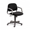 SOLUTIONS SEATING MID-BACK SWIVEL/TILT CHAIR, BLACK