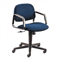 SOLUTIONS SEATING MID-BACK SWIVEL/TILT CHAIR, BLUE
