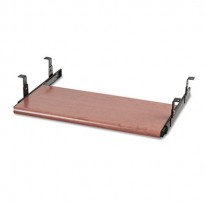 SLIDE-AWAY KEYBOARD PLATFORM, LAMINATE, 21-1/2W X 10D X 1-1/8H, BOURBON CHERRY