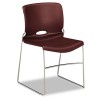 OLSON STACKER CHAIR, GARNET, 4/CARTON