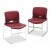 OLSON STACKER CHAIR, GARNET, 4/CARTON