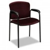 TIEMPO GUEST ARM CHAIR WITHOUT CASTERS, WINE