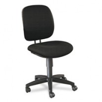 COMFORTASK TASK SWIVEL CHAIR, BLACK