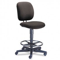 COMFORTASK TASK SWIVEL STOOL, GRAY