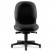 SENSIBLE SEATING HIGH-BACK PNEUMATIC SWIVEL CHAIR, BLACK