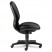 SENSIBLE SEATING HIGH-BACK PNEUMATIC SWIVEL CHAIR, BLACK