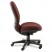 SENSIBLE SEATING HIGH-BACK PNEUMATIC SWIVEL CHAIR, WINE