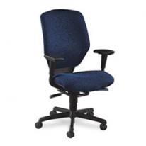 RESOLUTION 6200 SERIES HIGH-BACK SWIVEL/TILT CHAIR, NAVY BLUE