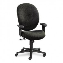 UNANIMOUS HIGH-BACK TASK CHAIR, IRON GRAY FABRIC