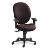 UNANIMOUS HIGH-BACK TASK CHAIR, CLARET BURGUNDY FABRIC