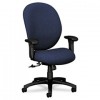 UNANIMOUS HIGH-BACK TASK CHAIR, NAVY BLUE FABRIC