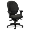 UNANIMOUS HIGH-PERFORMANCE HIGH-BACK EXECUTIVE CHAIR, IRON GRAY FABRIC