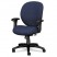 UNANIMOUS 24-HOUR TASK SERIES MID-BACK SWIVEL/TILT CHAIR, NAVY BLUE FABRIC