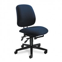 7700 SERIES ASYNCHRONOUS SWIVEL/TILT TASK CHAIR, SEAT GLIDE, BLUE