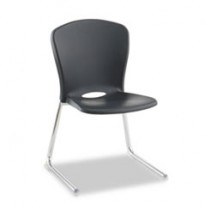 ACCOMPLISH SERIES LARGE STUDENT CHAIRS, LAVA/CHROME, 4/CARTON