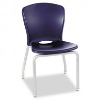 ACCOMPLISH CHAIRS, 21-3/4 X 22-1/4 X 33-5/8, NAVY, 4/CARTON