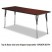 RECTANGULAR ACTIVITY TABLE TOP, 60W X 30D, MAHOGANY