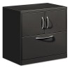 FLAGSHIP FILE CENTER W/STORAGE CABINET & LATERAL FILE, 30W X 18D X 28H, CHARCOAL