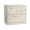 FLAGSHIP FILE CENTER W/BOX/FILE/LATERAL FILE DRAWERS, 30W X 18D X 28H, GRAY
