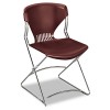 OLSON FLEX STACKER CHAIR, GARNET, 4/CARTON