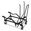 OLSON FLEX STACKER SERIES CART, 19-3/8 X 38-7/8 X 38-5/8, BLACK