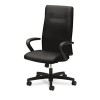 IGNITION SERIES EXECUTIVE HIGH-BACK CHAIR, BLACK FABRIC UPHOLSTERY