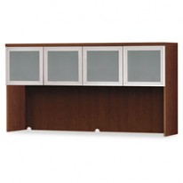 PARK AVENUE STACK-ON STORAGE, FROSTED DOORS, 72 X 14-3/4 X 37-1/8, SHAKER CHERRY