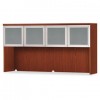 PARK AVENUE STACK-ON STORAGE, FROSTED DOORS, 72 X 14-3/4 X 37-1/8, HENNA CHERRY