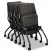 PERPETUAL MOBILE NESTING CHAIR, IRON UPHOLSTERY