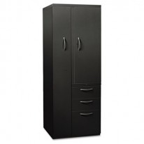 FLAGSHIP PERSONAL STORAGE TOWER, 24W X 24D X 64-1/4H, BLACK