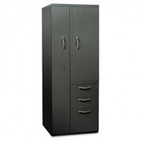 FLAGSHIP PERSONAL STORAGE TOWER, 24W X 24D X 64-1/4H, CHARCOAL