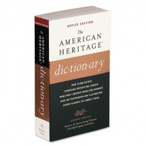 AMERICAN HERITAGE OFFICE EDITION DICTIONARY, PAPERBACK, 960 PAGES