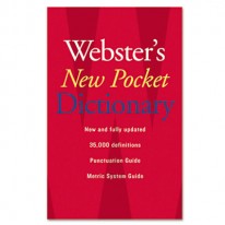 WEBSTER'S NEW POCKET DICTIONARY, PAPERBACK, 336 PAGES