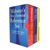 WEBSTER'S NEW ESSENTIAL REFERENCE THREE-BOOK DESK SET, PAPERBACK